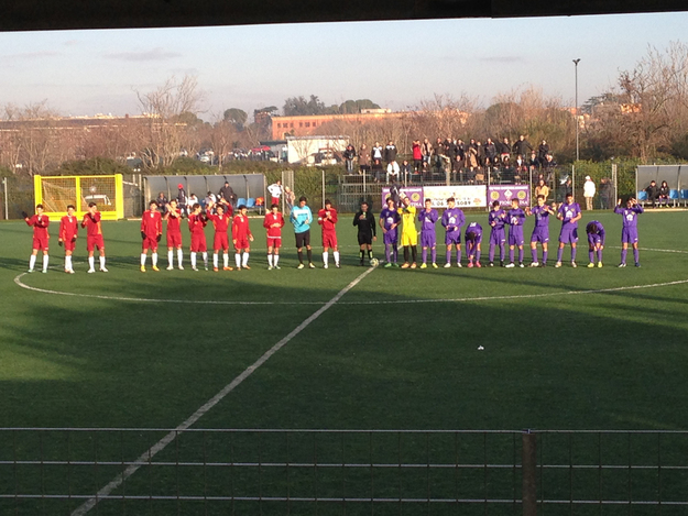 Le due squadre in campo foto©gazzettaregionale