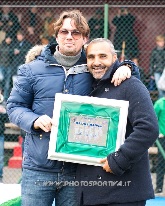 Alessio Di Bisceglia assieme a Fabio Liverani