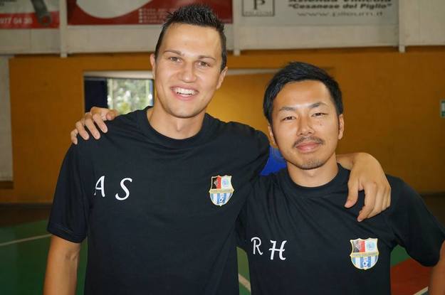 Ryohei Hamazawa e Alessio Sinibaldi