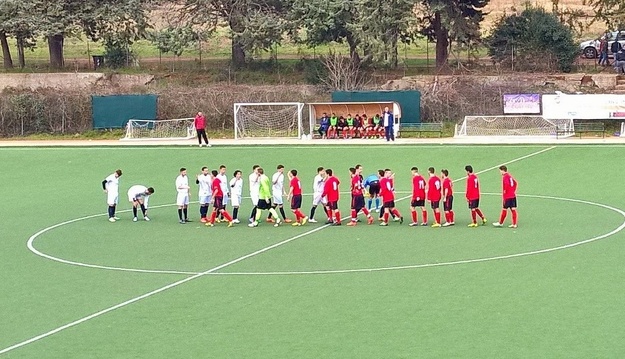 Uno scatto dal match