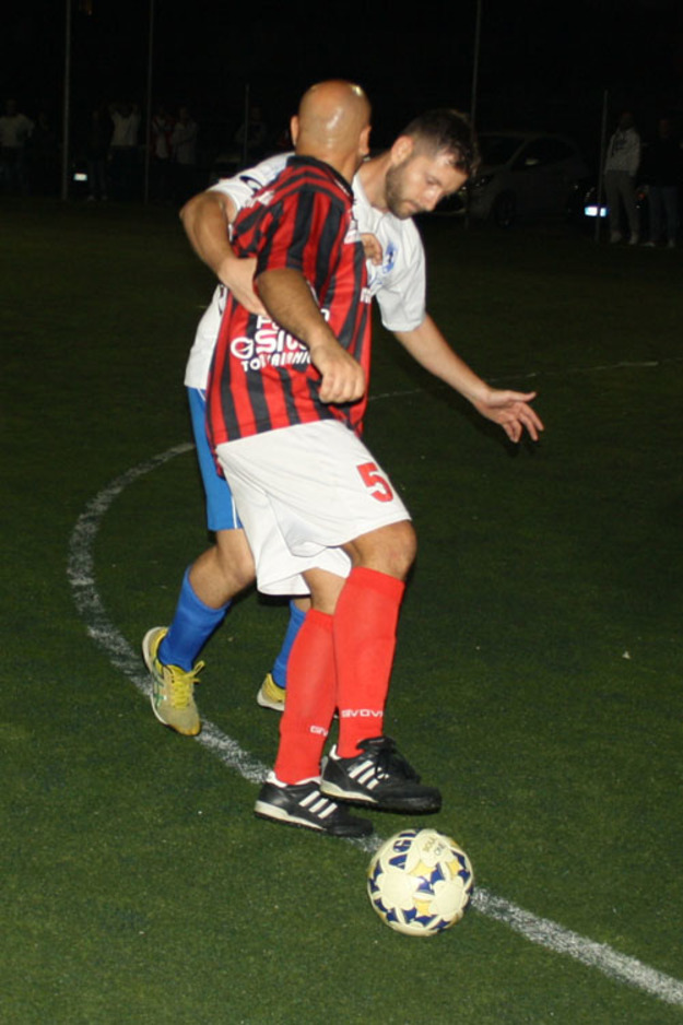 Rizzato nel match di andata