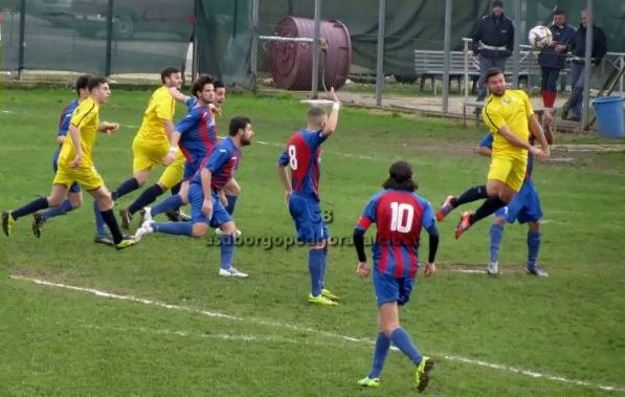 Uno scatto del match (asdborgopodgora.com)