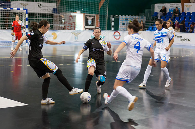 Un momento del match (Foto © Rufini)