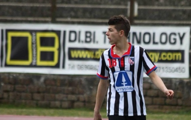 Gentili, per lui gol all'esordio (foto facebook AudaceSanvitoempolitana)