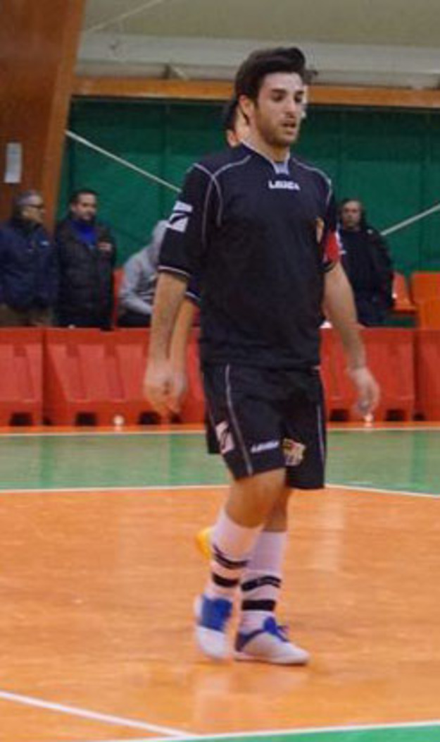 Stefano Forte con la maglia lepina