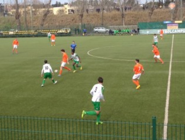 Uno scatto del match