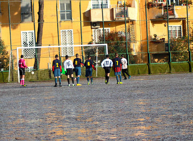 Vittoria di rigore per l'Atletico Zagarolo ©Mirna De Cesaris