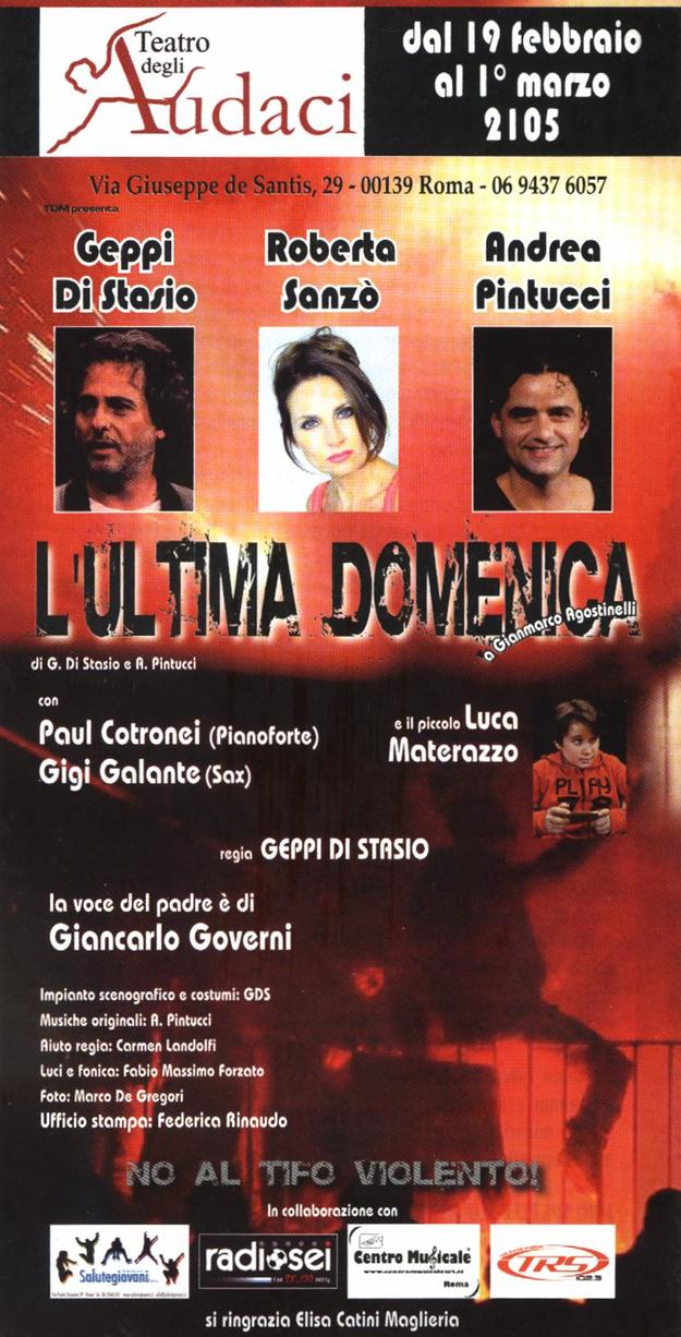 La locandina dello spettacolo