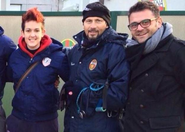 A sinistra Chiara Salinetti