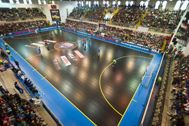 Il PalaRigopiano di Pescara, sede delle Final Eight (Foto © CASSELLA-DI LORETO/Divisione Calcio a cinque)