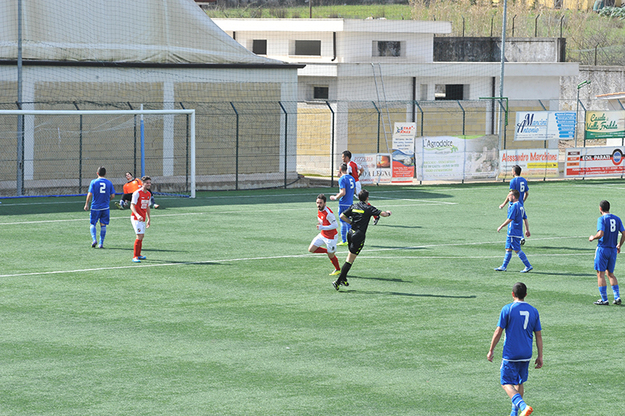 Iozzi nell'occasione del gol foto © Reflex Costantini