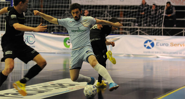 Finisce in parità il derby del PalaGEMS tra Lazio e Real Rieti (Foto © Rufini)