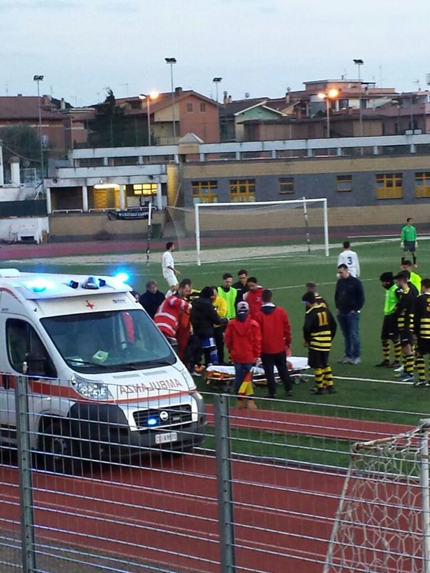 L'ambulanza al Fuso ©Gazzetta Regionale