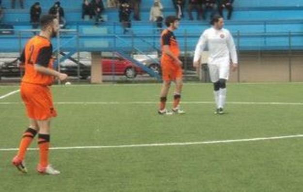 Uno scatto dal match