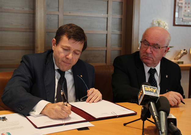 La firma dell'accordo tra Figc e l'Università di Roma "Foro Italico"