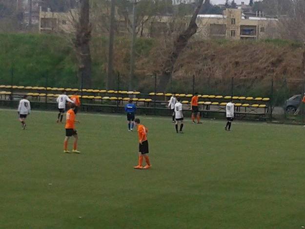 Uno scatto del match