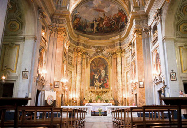 La chiesa di Santa Caterina da Siena a Roma