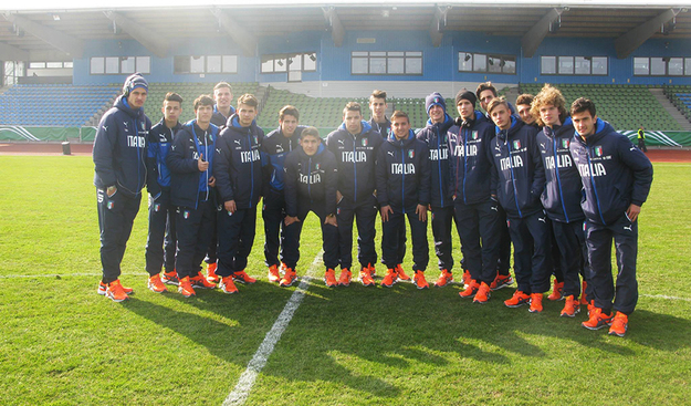 Il gruppo azzurro in Germania