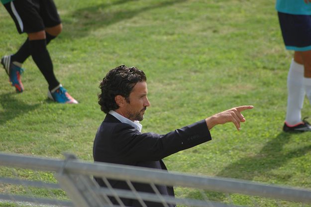Il tecnico della Lupa Roma, Giovanni Greco foto©GazzettaRegionale