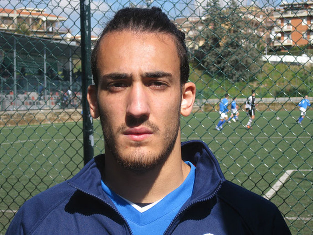 Rocchi, autore di una doppietta contro il Fonte Nuova