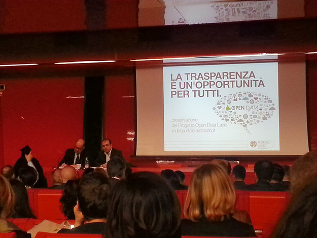 La presentazione di Open Data foto©GazzettaRegionale