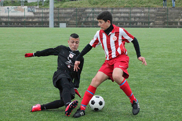 Alessandro Petrocchi, capitano del Real in scivolata