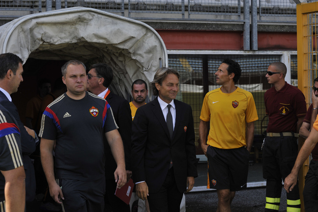 Il tecnico della Roma, Alberto De Rossi foto©photosportiva.it