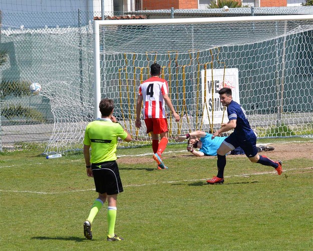 Il secondo gol del Fiumicino