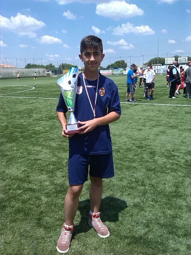 Matteo Coccia, attaccante della Lodigiani