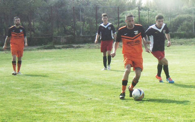 Una fase del match