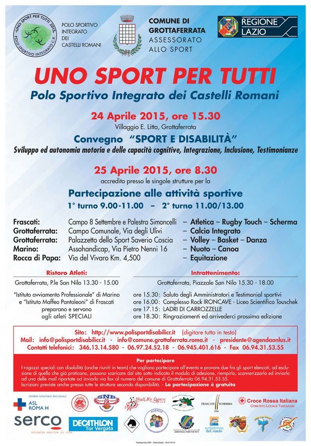 La locandina dell'evento