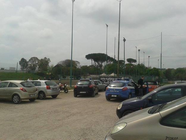 Carabinieri e Polizia all'Ostiense