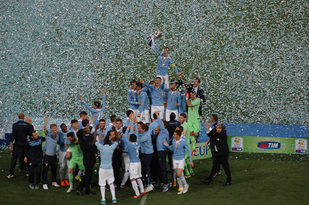 La Lazio conquista la Coppa Italia © Gazzetta Regionale