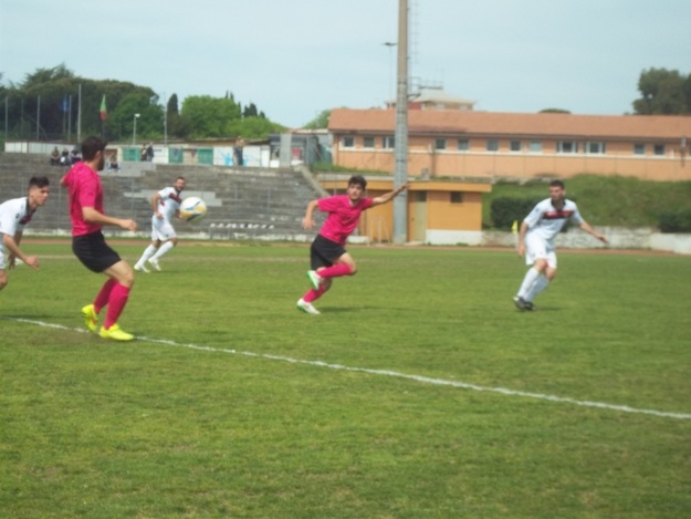 Uno scatto del match