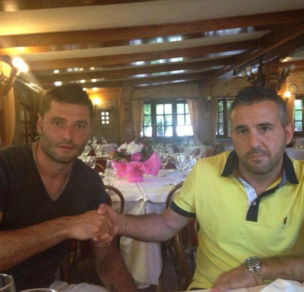 Marco Amelia con Alessandro Virzi
