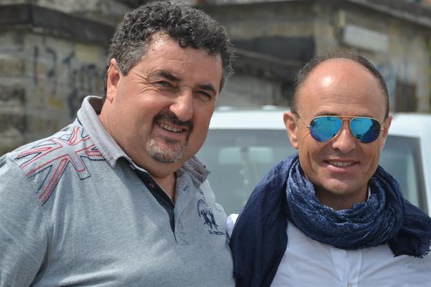 Di Cori (a destra) con Matrigiani