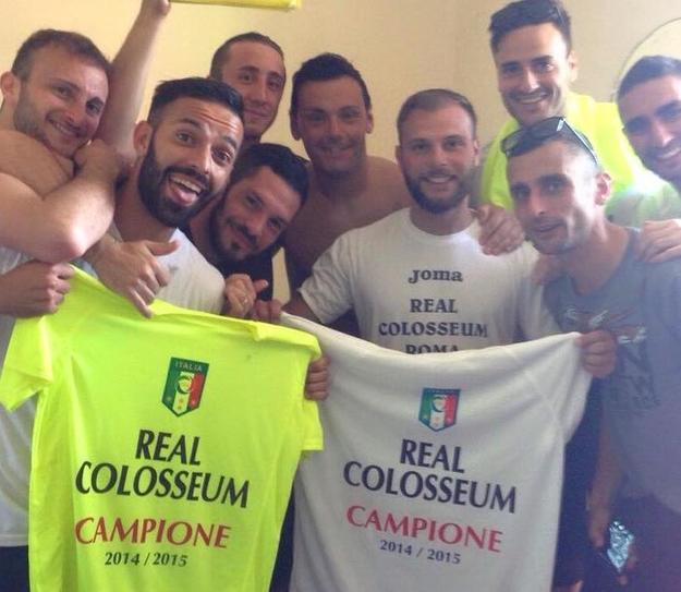 Il Real Colosseum festeggia la Promozione 