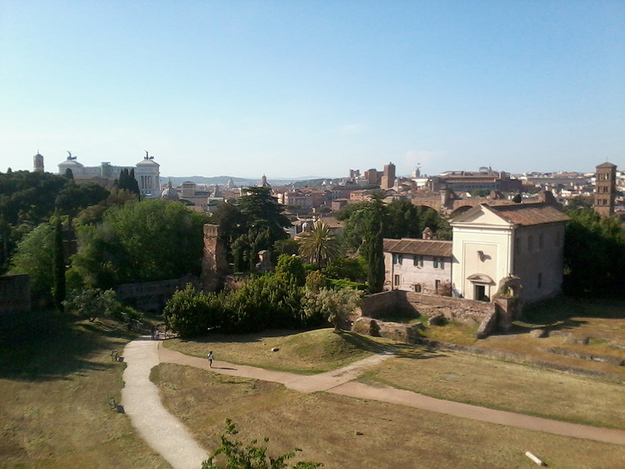La veduta da San Bonaventura al palatino ©GazzettaRegionale