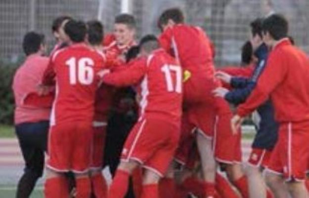 Esultanza Atletico (foto Del Gobbo)