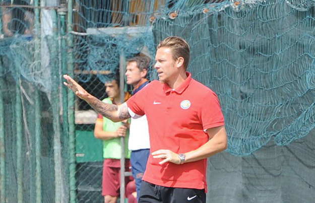 Roberto Baronio, tecnico degli Allevi Elite del Futbolclub
