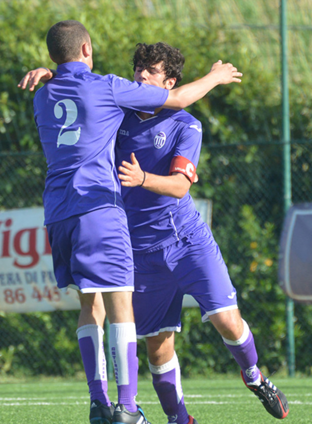 L'esultanza dopo il gol in finale © GazzettaRegionale