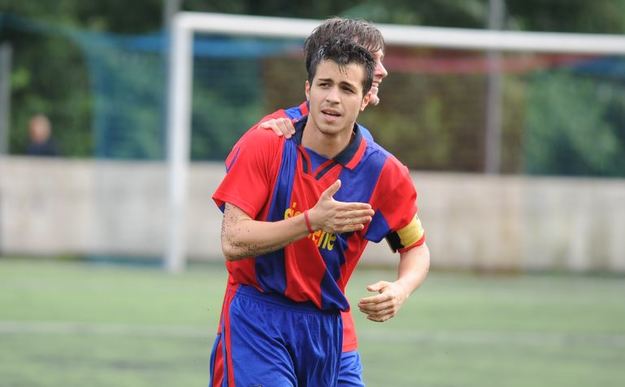 Amici esulta dopo il gol vittoria (foto Del Gobbo)