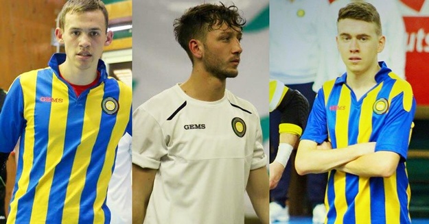 Da sinistra a destra: Schirone, Luongo, Ghinelli