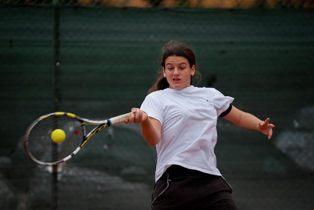 Letizia Mastromarino in azione
