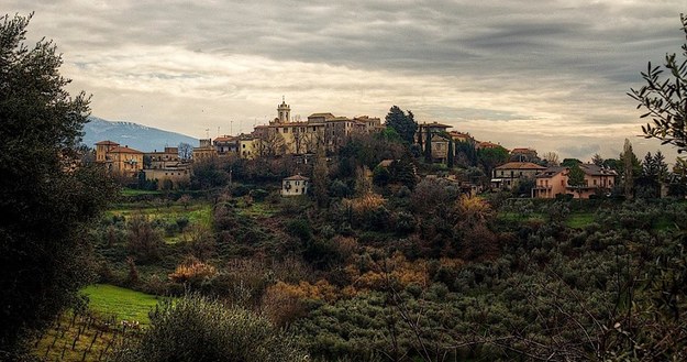 Una caratteristica veduta di Montebuono (dalla pagina facebook "Montebuono Lazio")