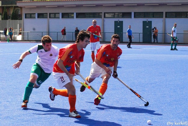 Una fase del match