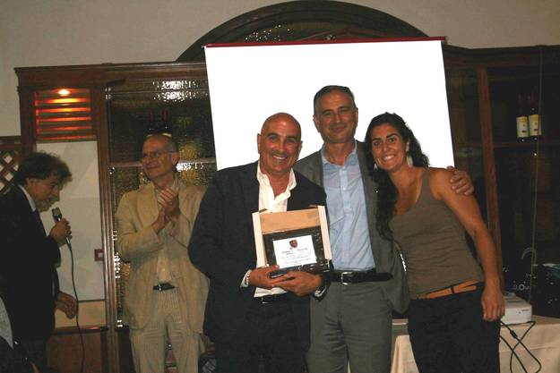  Sarnari con Mignardi e Chiara Tiddi. Sullo sfondo Mancuso e Corso