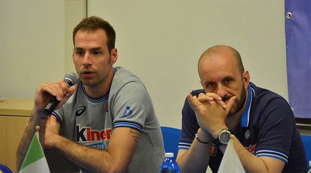 Dragan Travica e coach Mauro Berruto