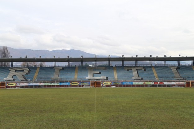 Lo stadio "Manlio Scopigno"