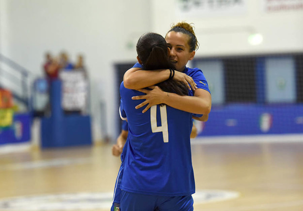 Borges e D'Incecco (Foto © Divisione Calcio a 5/Cassella)